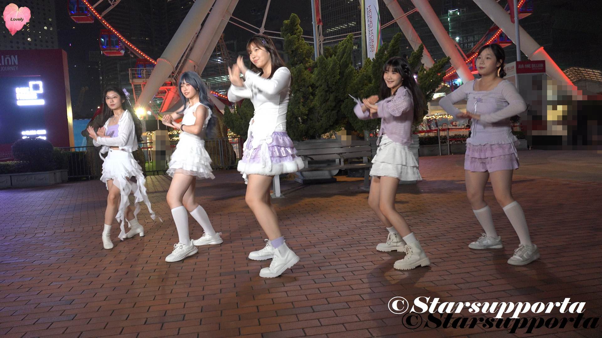 20251221 INARY HK @inarycrew @ KPOP dance @ 香港中環摩天輪前